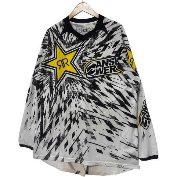 Vintage ROCKSTAR Answer Racing BMX Jersey XL - Picture 3 of 7